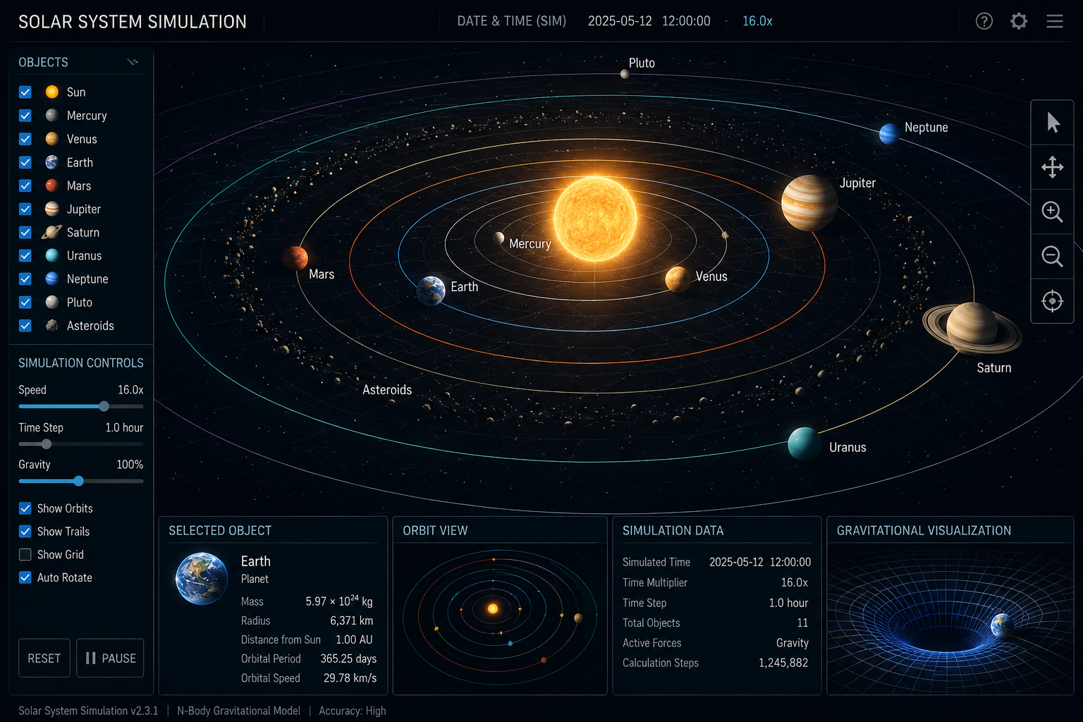 SolarSystemSimulation